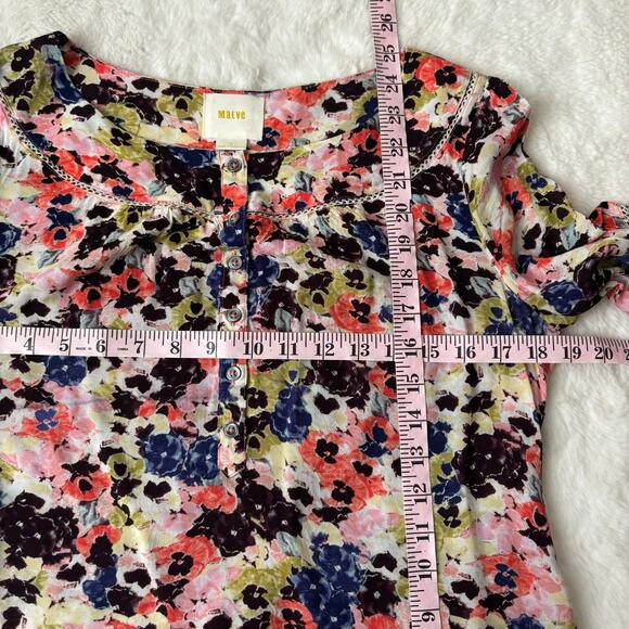 Anthropologie Maeve Floral Blouse - Picture 8 of 8
